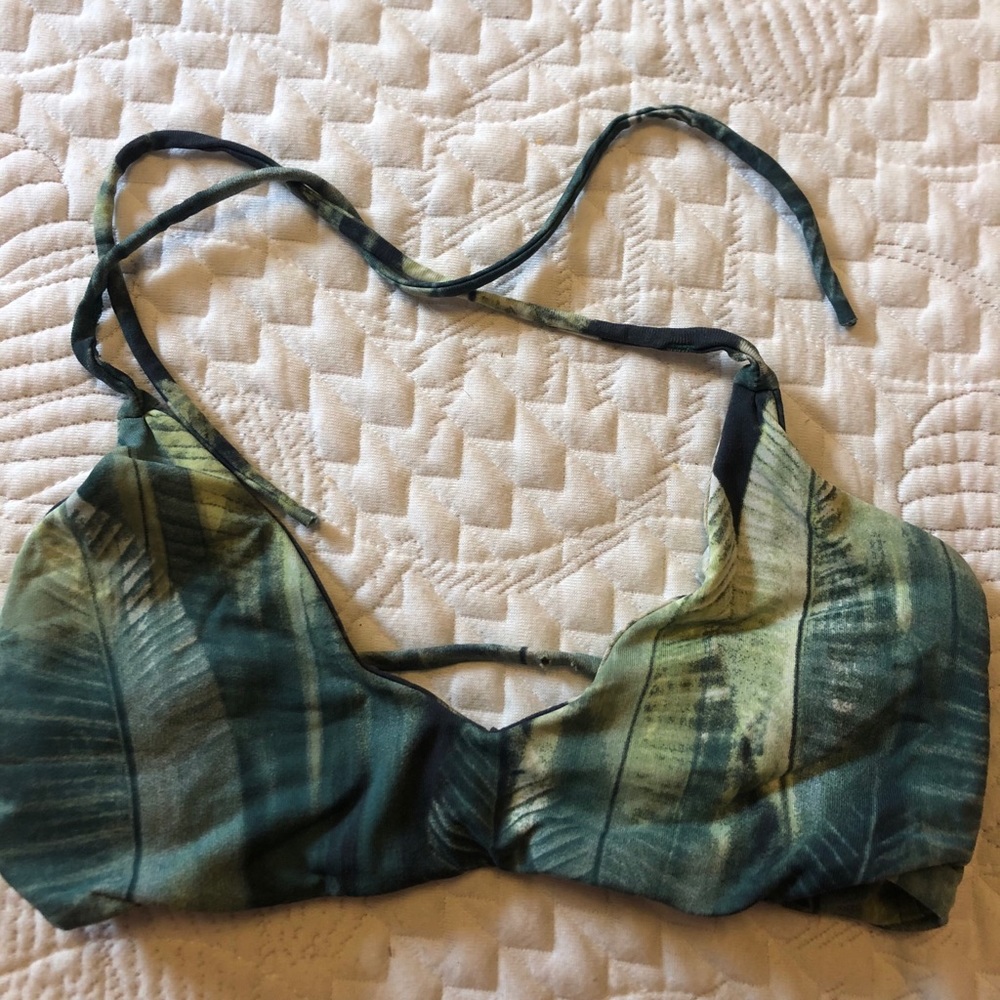 Midori palm bikini top